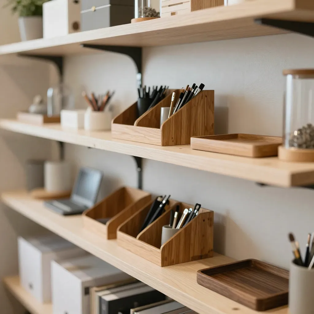 Brass desk lamp with adjustable arm
