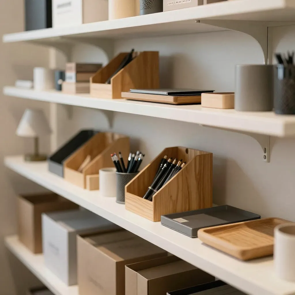 Steel document tray with powder coating